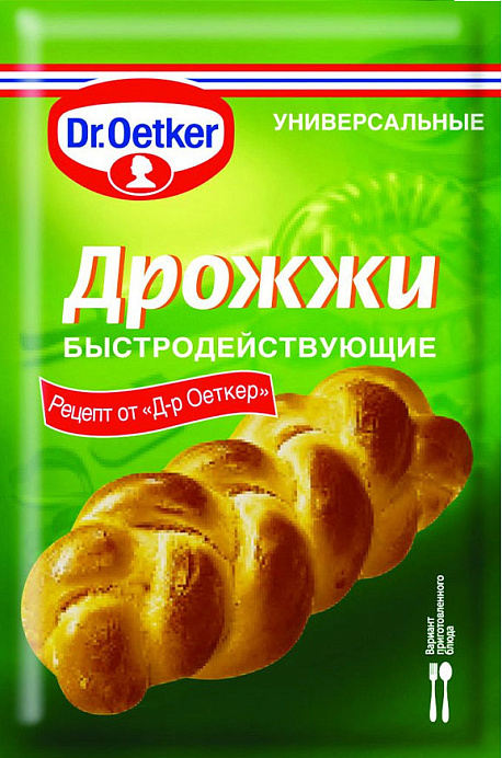 Дрожжи быстродействующие Dr.BAKERS 7 г *90 шт./кор. RU 