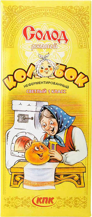 Солод ржаной КОЛОБОК 400 г RU 