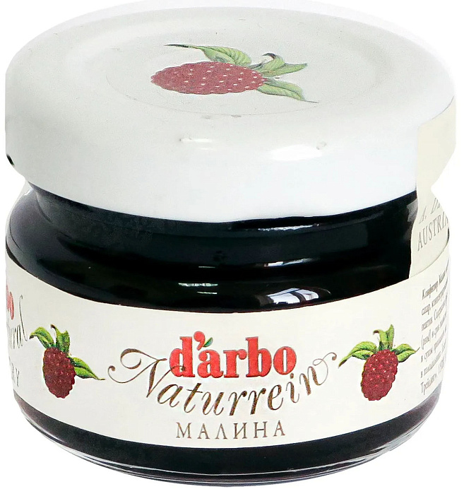 Конфитюр Малина DARBO 28 г *60 шт./кор. AT 