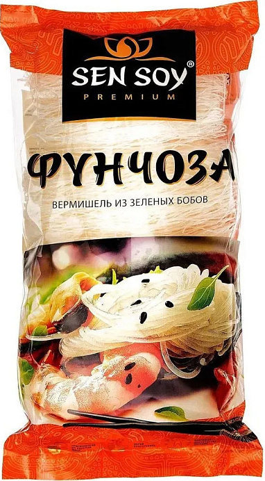 Вермишель Фунчоза "СЭН СОЙ" 400 г*15шт/кор. CN 