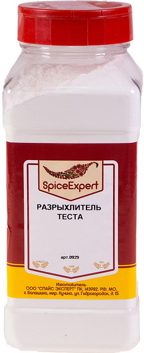 Разрыхлитель SpiceExpert 800 г *6 шт./кор.банка RU 