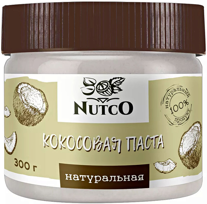 Кокосовая паста NUTCO 300 г RU 