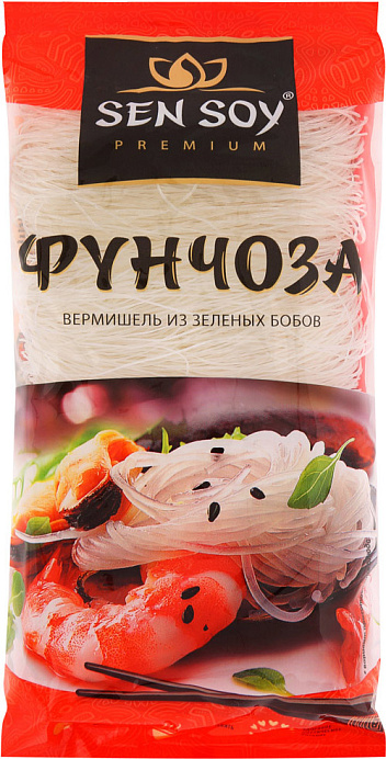 Вермишель Фунчоза "СЭН СОЙ" 200 г*16шт/кор. CN 