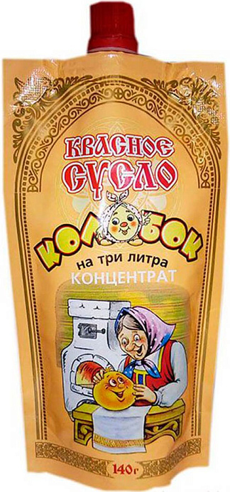 Концентрат квасного сусла КОЛОБОК 140 г RU 
