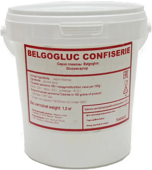 Глюкозный сироп BELGOGLUC 1 кг *6 шт./кор. BE 